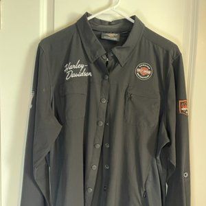 Harley-Davidson Button up dress shirt